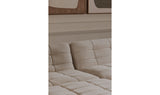 Lino Lounge Modular Sectional Textured Oat