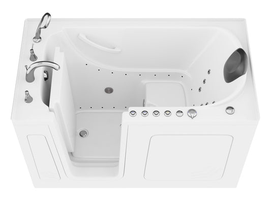 Nimbus Series Dual Jetted Bathtub with Microbubbles Jet