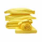 400TC Cotton Sateen Solid Bedding Bundle