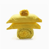 400TC Cotton Sateen Solid Bedding Bundle