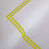 500TC Cotton Double Embroidery Sateen Solid Duvet Cover Set