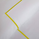 500TC Cotton Single Embroidery Sateen Solid Duvet Cover Set