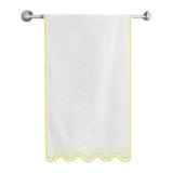U Shape Embroidered Bath Towels (Set of 2)