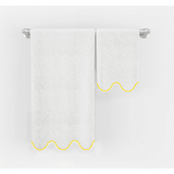 Scalloped Embroidered Bath Towels (Set of 2)