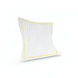 400TC Cotton Single Edge Embroidery Sateen Stripe Duvet Cover Set