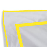 400TC Embroidery & Border Cotton Sateen Solid Pillow Sham