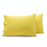 400TC Sateen Cotton Solid Pillowcases (Set Of 2)