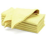 Butter Yellow Hemstitch Napkins