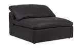 Clay Leather Slipper Chair