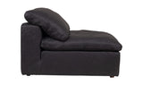 Clay Leather Slipper Chair