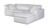 Clay Lounge Modular Sectional Cream White