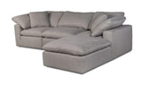 Clay Lounge Modular Sectional Light Grey