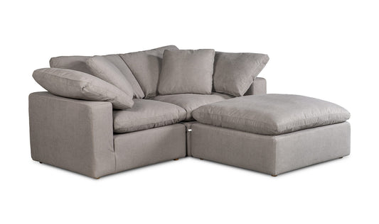 Clay Nook Modular Sectional Light Grey