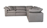Clay Classic L-Shaped Modular Sectional Light Grey