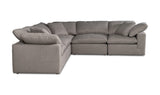 Clay Classic L-Shaped Modular Sectional Light Grey