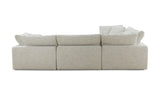 Clay Classic L-Shaped Modular Sectional Coastside Sand