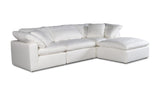 Terra Condo Lounge Modular Sectional Cream White
