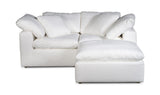 Terra Condo Nook Modular Sectional Cream White