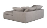 Terra Condo Nook Modular Sectional Light Grey