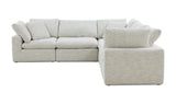 Terra Condo Classic L-Shaped Modular Sectional Coastside Sand