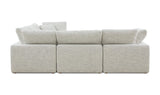 Terra Condo Classic L-Shaped Modular Sectional Coastside Sand