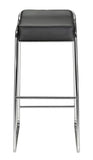 Wedge Barstool (Set of 2) Black