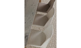 Nora Fabric Dining Chair Light Grey - Set Of Two