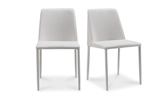 Nora Dining Chair White-Set Of Two