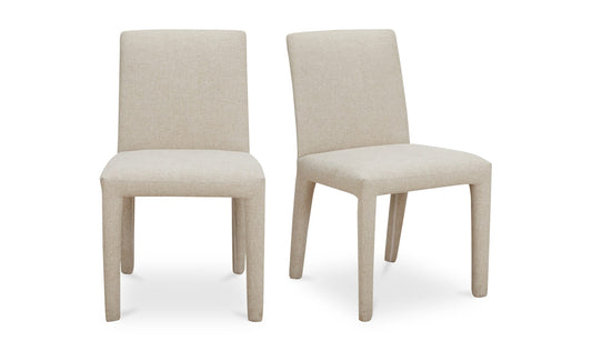 Monte Dining Chair Beige - Set Of Two
