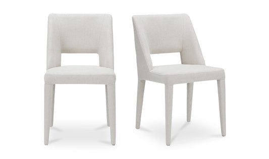 Joyce Dining Chair Beige-Set of Two