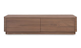 Round Off Coffee Table Walnut Brown