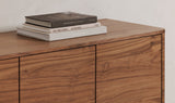 Round Off Sideboard Walnut Brown