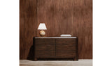 Rowan 6 Drawer Dresser Dark Brown