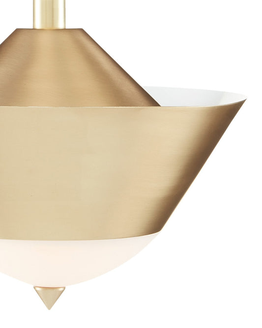 Pepys Brass Pendant