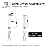 Vivace Single Hole Single-Handle Bathroom Faucet in Polished Chrome