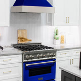 ZLINE 30" Bundle Range RAS-BG-30 & Range Hood 8654BG-30, 2KP-RASBGRH30