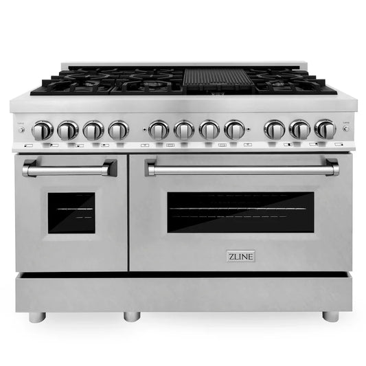 ZLINE 48" Bundle Range RA-SN-48 & Range Hood KB-48, 2KP-RASNRH48