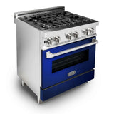 ZLINE 30" Bundle Range RA-BG-30 & Range Hood KB-30, 2KP-RABGRH30