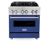 ZLINE 30" Bundle Range RA-BM-30 & Wall Range Hood KB-30, 2KP-RABMRH30