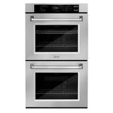 ZLINE Kitchen Package Refrigerator, Rangetop, Rangehood, Wall Oven, 4KPR-RTRH30-AWD