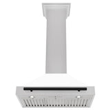 ZLINE 30" Autograph Stainless Wall Range Hood KB4SNZ-WM30-MB