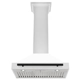 ZLINE 30" Autograph Stainless Wall Range Hood KB4STZ-30-MB