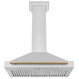 ZLINE 36" Autograph Stainless Wall Range Hood KB4STZ-36-CB