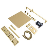 ZLINE Crystal Bay Thermostatic Shower System with Body Jets CBY-SHS-T3-CB