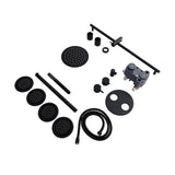 ZLINE Emerald Bay Thermostatic Shower System with Body Jets EMBY-SHS-T3-MB