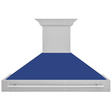 ZLINE 48" Autograph DuraSnow Stainless Wall Range Hood 8654SNX-BM-48