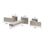 ZLINE Bliss Wall Mount Bath Faucet, BLS-BFW-BN