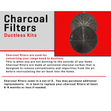 ZLINE 1 Set Charcoal Filters for Range Hoods w/Recirculating Option, CF1-587/597/9597