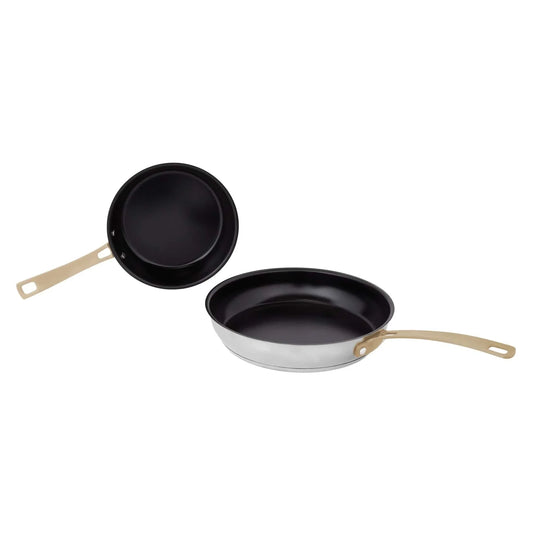 ZLINE 10-Piece Non-Toxic Stainless Steel and Nonstick Ceramic Cookware Set CWSETL-NS-10