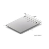 ZLINE 18" Dishwasher in Custom Panel Ready, Stainless Tub, DWV-304-18